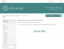 Tablet Screenshot of gilalai.com